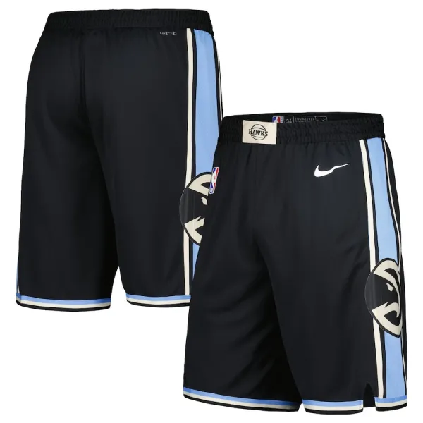 Nike Muški Kratke Hlače Atlanta Hawks City Edition 2023/24 Swingman Crna Nike Muški Kratke Hlače Atlanta Hawks City Edition 2023/24 Swingman Crna