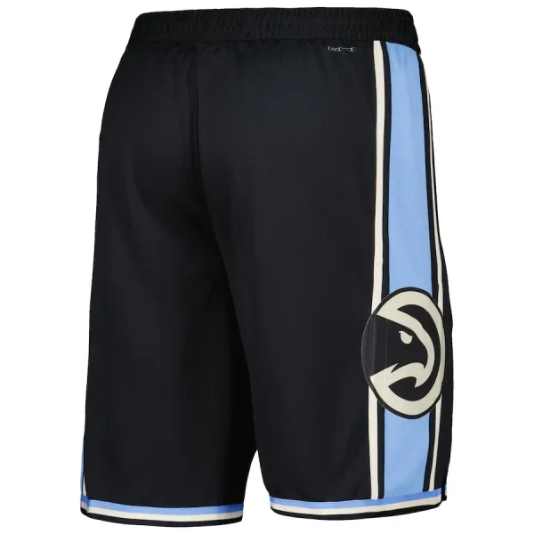 Nike Muški Kratke Hlače Atlanta Hawks City Edition 2023/24 Swingman Crna