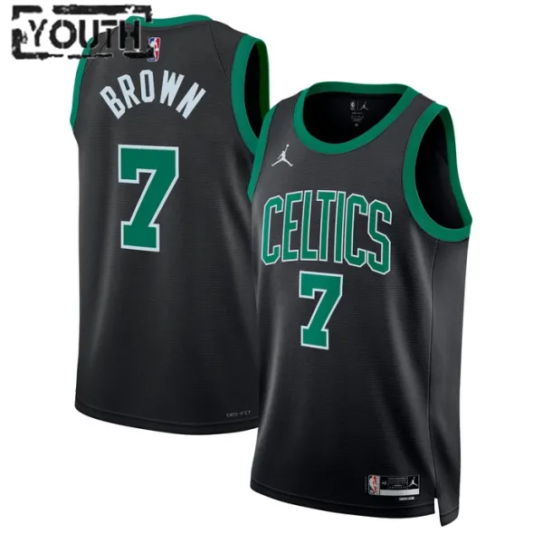 Dječji Dres Boston Celtics Jordan Jaylen Brown 7 Statement Edition Swingman Zelena Dječji Dres Boston Celtics Jordan Jaylen Brown 7 Statement Edition Swingman Zelena