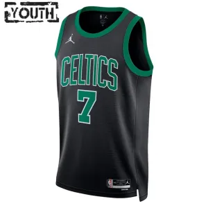 Dječji Dres Boston Celtics Jordan Jaylen Brown 7 Statement Edition Swingman Zelena