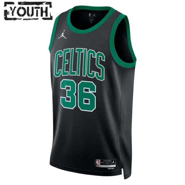 Dječji Dres Boston Celtics Jordan Marcus Smart 36 Statement Edition Swingman Zelena