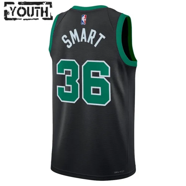 Dječji Dres Boston Celtics Jordan Marcus Smart 36 Statement Edition Swingman Zelena