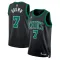Muški Dres Boston Celtics Jordan Jaylen Brown 7 Statement Edition Swingman Zelena