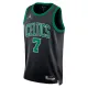 Muški Dres Boston Celtics Jordan Jaylen Brown 7 Statement Edition Swingman Zelena