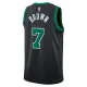 Muški Dres Boston Celtics Jordan Jaylen Brown 7 Statement Edition Swingman Zelena