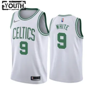 Nike Dječji Dres Boston Celtics Derrick White 9 Association Edition Swingman Bijela
