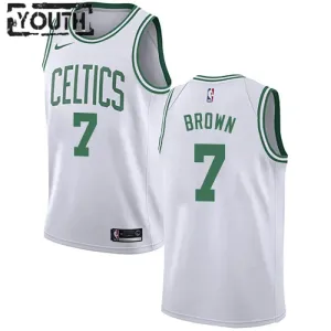 Nike Dječji Dres Boston Celtics Jaylen Brown 7 Association Edition Swingman Bijela