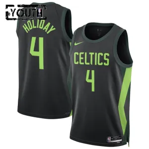 Nike Dječji Dres Boston Celtics Jrue Holiday City Edition 2024/25 Swingman Crna