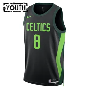 Nike Dječji Dres Boston Celtics Kristaps Porzingis City Edition 2024/25 Swingman Crna