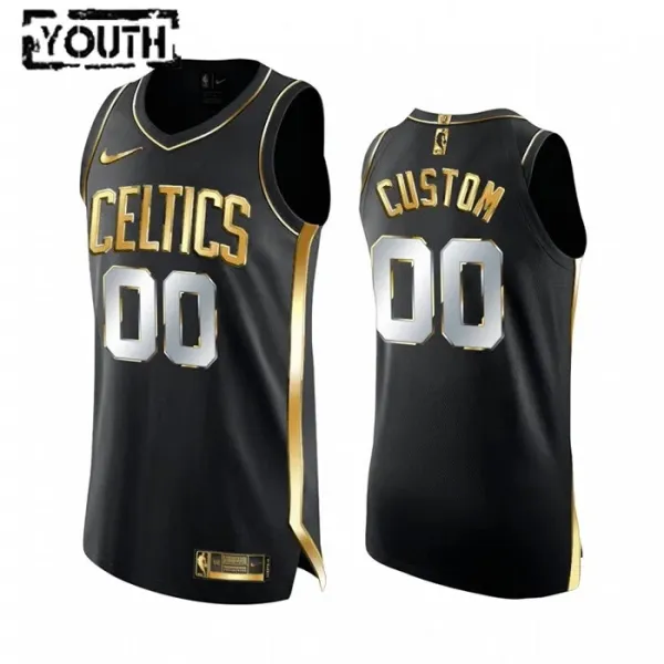 Nike Dječji Dres Boston Celtics Limited Personalizacija Golden Edition Swingman Crna Nike Dječji Dres Boston Celtics Limited Personalizacija Golden Edition Swingman Crna