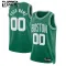 Nike Dječji Dres Boston Celtics Personalizacija Icon Edition Swingman Zelena