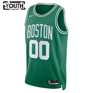 Nike Dječji Dres Boston Celtics Personalizacija Icon Edition Swingman Zelena