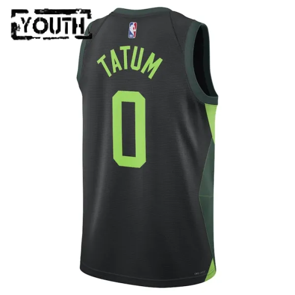 Nike Dječji Dres Boston Celtics Tatum City Edition 2024/25 Swingman Crna