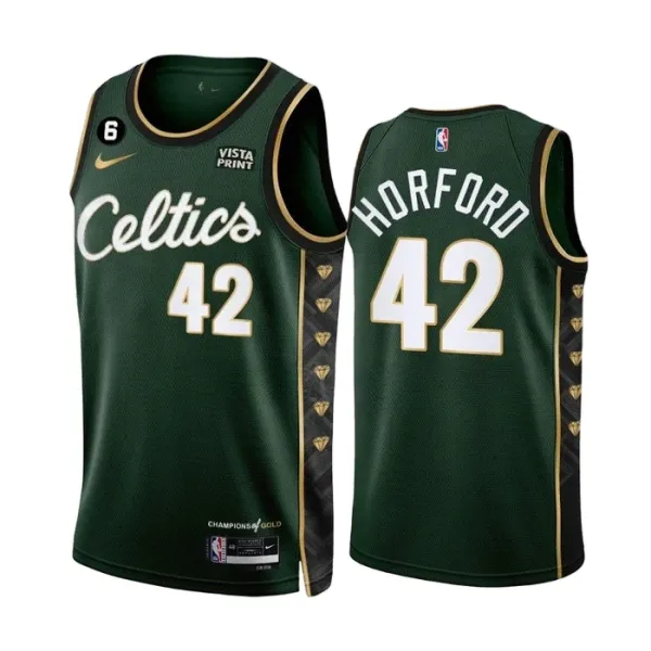 Nike Muški Dres Boston Celtics AL Horford 42 City Edition 2022/23 Swingman Zelena Nike Muški Dres Boston Celtics AL Horford 42 City Edition 2022/23 Swingman Zelena