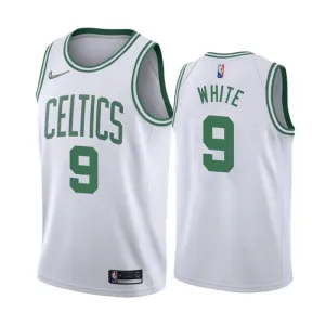 Nike Muški Dres Boston Celtics Derrick White 9 Association Edition Swingman Bijela