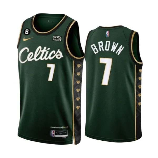 Nike Muški Dres Boston Celtics Jaylen Brown 7 City Edition 2022/23 Swingman Zelena Nike Muški Dres Boston Celtics Jaylen Brown 7 City Edition 2022/23 Swingman Zelena