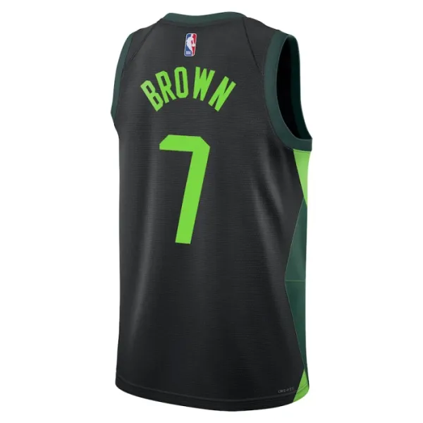 Nike Muški Dres Boston Celtics Jaylen Brown City Edition 2024/25 Swingman Crna