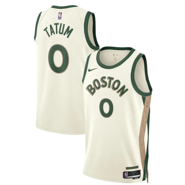 Nike Muški Dres Boston Celtics Jayson Tatum City Edition 2023/24 Swingman Bijela Nike Muški Dres Boston Celtics Jayson Tatum City Edition 2023/24 Swingman Bijela