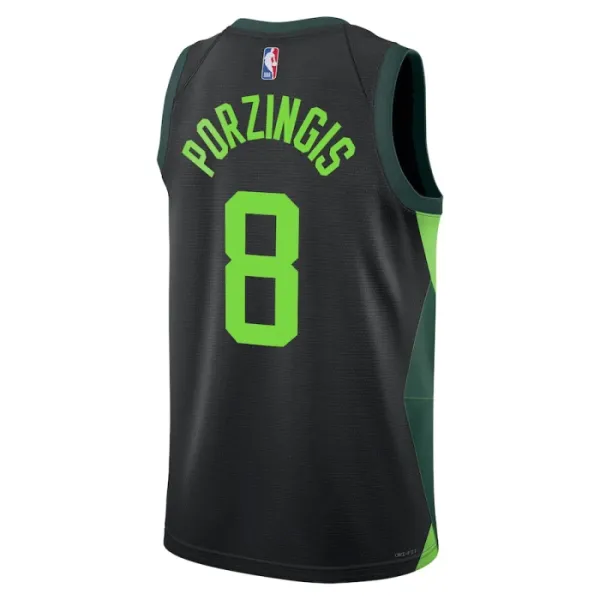 Nike Muški Dres Boston Celtics Kristaps Porzingis City Edition 2024/25 Swingman Crna