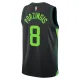 Nike Muški Dres Boston Celtics Kristaps Porzingis City Edition 2024/25 Swingman Crna