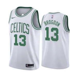Nike Muški Dres Boston Celtics Malcolm Brogdon 13 Association Edition Swingman Bijela