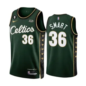 Nike Muški Dres Boston Celtics Marcus Smart 36 City Edition 2022/23 Swingman Zelena