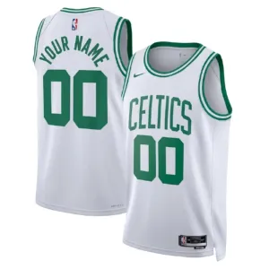 Nike Muški Dres Boston Celtics Personalizacija Association Edition Swingman Bijela