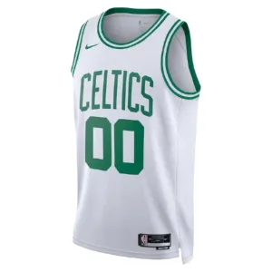 Nike Muški Dres Boston Celtics Personalizacija Association Edition Swingman Bijela