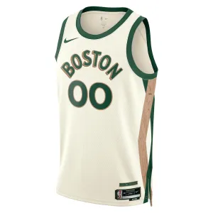 Nike Muški Dres Boston Celtics Personalizacija City Edition 2023/24 Swingman Bijela