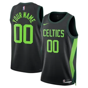Nike Muški Dres Boston Celtics Personalizacija City Edition 2024/25 Swingman Crna