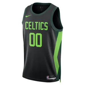 Nike Muški Dres Boston Celtics Personalizacija City Edition 2024/25 Swingman Crna