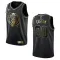 Nike Muški Dres Boston Celtics Personalizacija Golden Edition Swingman Crna