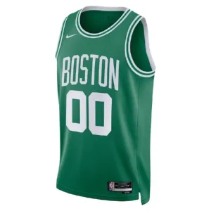 Nike Muški Dres Boston Celtics Personalizacija Icon Edition Swingman Zelena