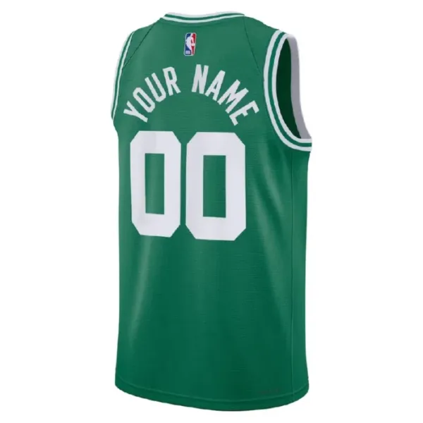 Nike Muški Dres Boston Celtics Personalizacija Icon Edition Swingman Zelena
