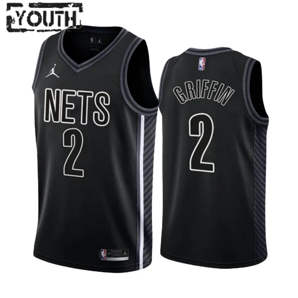 Dječji Dres Brooklyn Nets Blake Griffin 2 Statement Edition Swingman Crna Dječji Dres Brooklyn Nets Blake Griffin 2 Statement Edition Swingman Crna