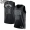 Dječji Dres Brooklyn Nets Jordan Personalizacija Statement Edition Swingman Crna