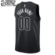 Dječji Dres Brooklyn Nets Jordan Personalizacija Statement Edition Swingman Crna
