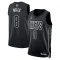 Muški Dres Brooklyn Nets Jordan Patty Mills 8 Statement Edition Swingman Crna