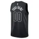 Muški Dres Brooklyn Nets Jordan Personalizacija Statement Edition Swingman Crna