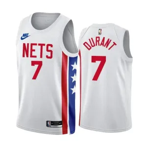 Muški Dres Brooklyn Nets Kevin Durant 7 Classic Edition 2022/23 Swingman Bijela Muški Dres Brooklyn Nets Kevin Durant 7 Classic Edition 2022/23 Swingman Bijela