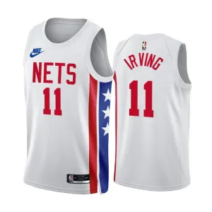 Muški Dres Brooklyn Nets Kyrie Irving 11 Classic Edition 2022/23 Swingman Bijela