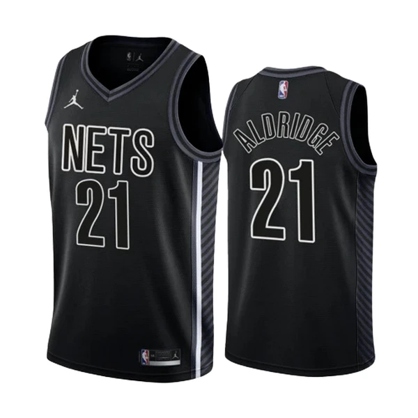 Muški Dres Brooklyn Nets Lamarcus Aldridge 21 Statement Edition Swingman Crna Muški Dres Brooklyn Nets Lamarcus Aldridge 21 Statement Edition Swingman Crna