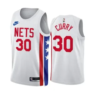 Muški Dres Brooklyn Nets Seth Curry 30 Classic Edition 2022/23 Swingman Bijela