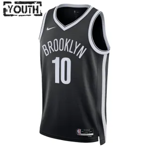 Nike Dječji Dres Brooklyn Nets Ben Simmons 10 Icon Edition Swingman Crna