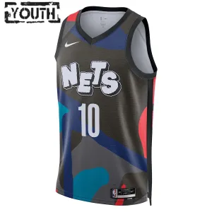 Nike Dječji Dres Brooklyn Nets Ben Simmons City Edition 2023/24 Swingman Crna