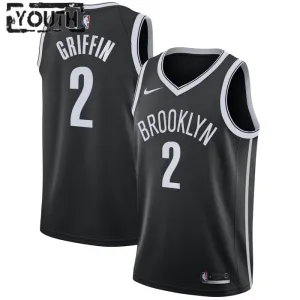 Nike Dječji Dres Brooklyn Nets Blake Griffin 2 Icon Edition Swingman Crna