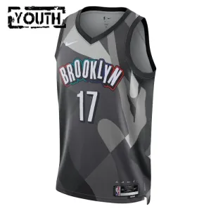 Nike Dječji Dres Brooklyn Nets Dennis Schroder City Edition 2024/25 Swingman Sivo