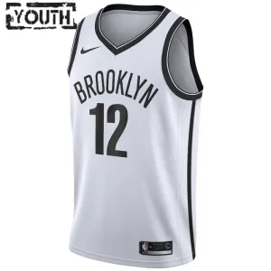 Nike Dječji Dres Brooklyn Nets Joe Harris 12 Association Edition Swingman Bijela