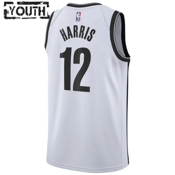Nike Dječji Dres Brooklyn Nets Joe Harris 12 Association Edition Swingman Bijela
