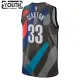 Nike Dječji Dres Brooklyn Nets Nic Claxton City Edition 2023/24 Swingman Crna